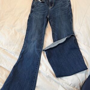American Eagle Outfitters Dark Blue Flare Jeans